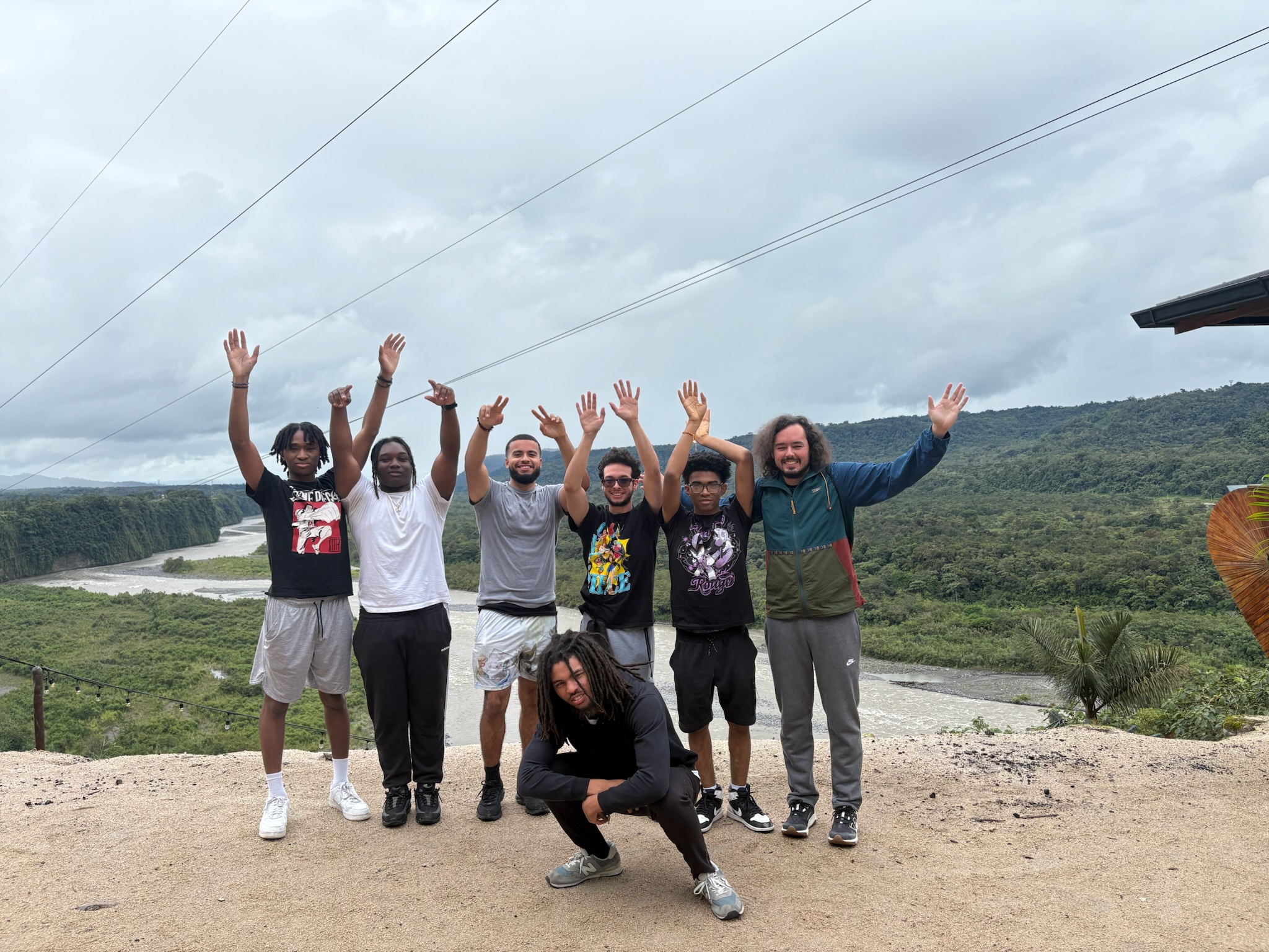 Peace by Piece program participants in Ecuador
